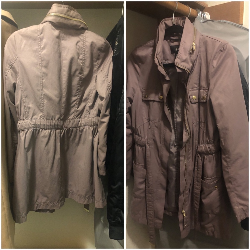 •sold•H&M CHIC Trench Coat - Picture 2 of 2